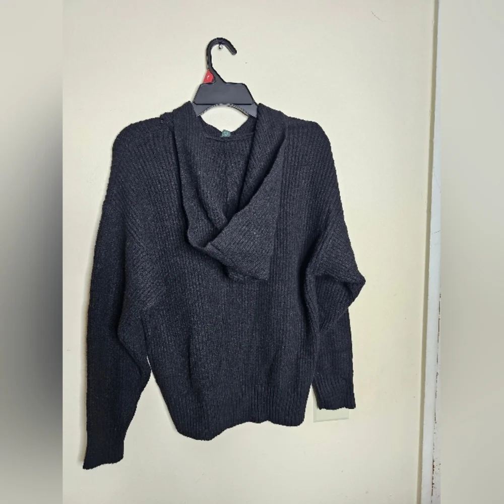 Wild Fable Women's Oversized Ribbed Hooded Pullover Sweater - Picture 5 of 7